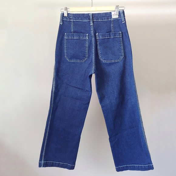 Unionbay Donni Wide Leg High Rise Crop Jeans Sz 5 - Picture 6 of 14